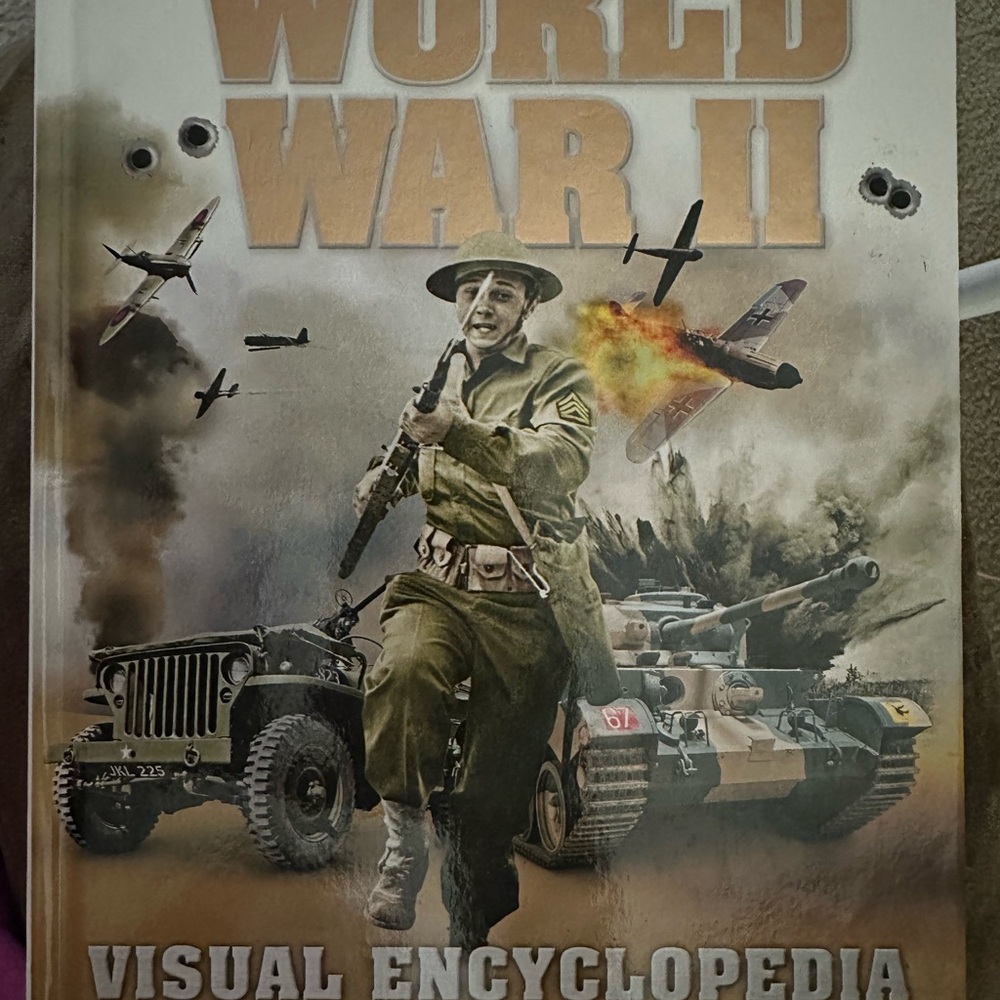 World War II Visual Encyclopedia Hardback Book